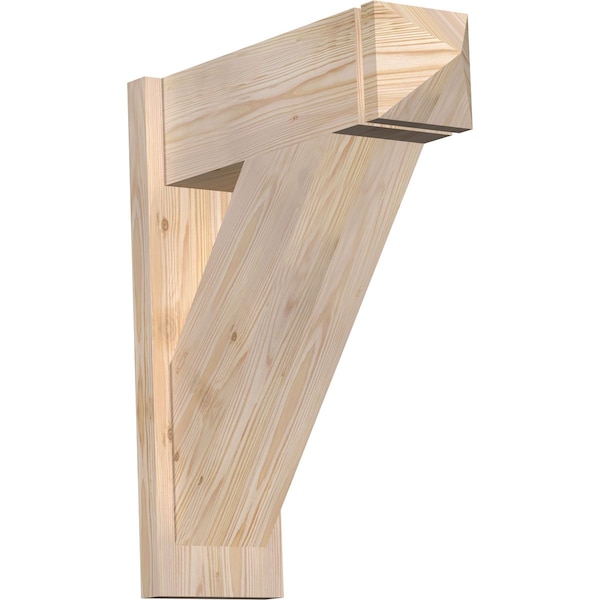 Ekena Millwork Traditional Smooth Arts and Crafts Outlooker, Douglas Fir, 7 1/2"W x 22"D x 26"H OUT08X22X26TRA03SDF - main